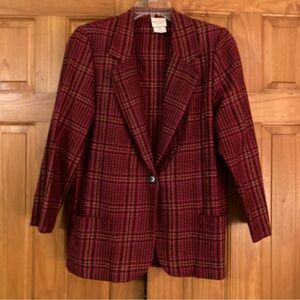 NWOT Vintage Bentley 15% Wool Blend Blazer Jacket Size 11/12